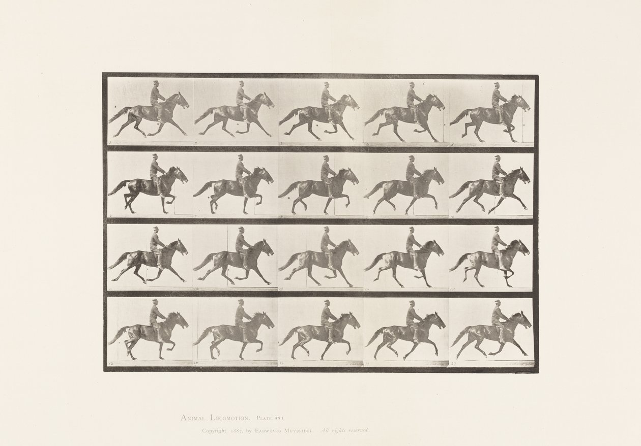 Rocking by Eadweard Muybridge