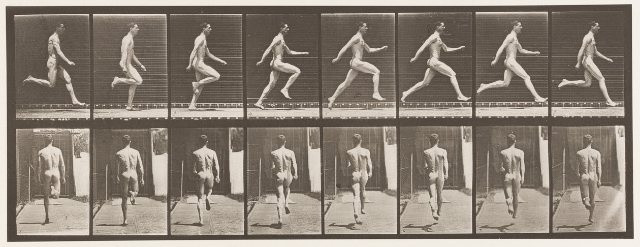 Running at Full Speed by Eadweard Muybridge