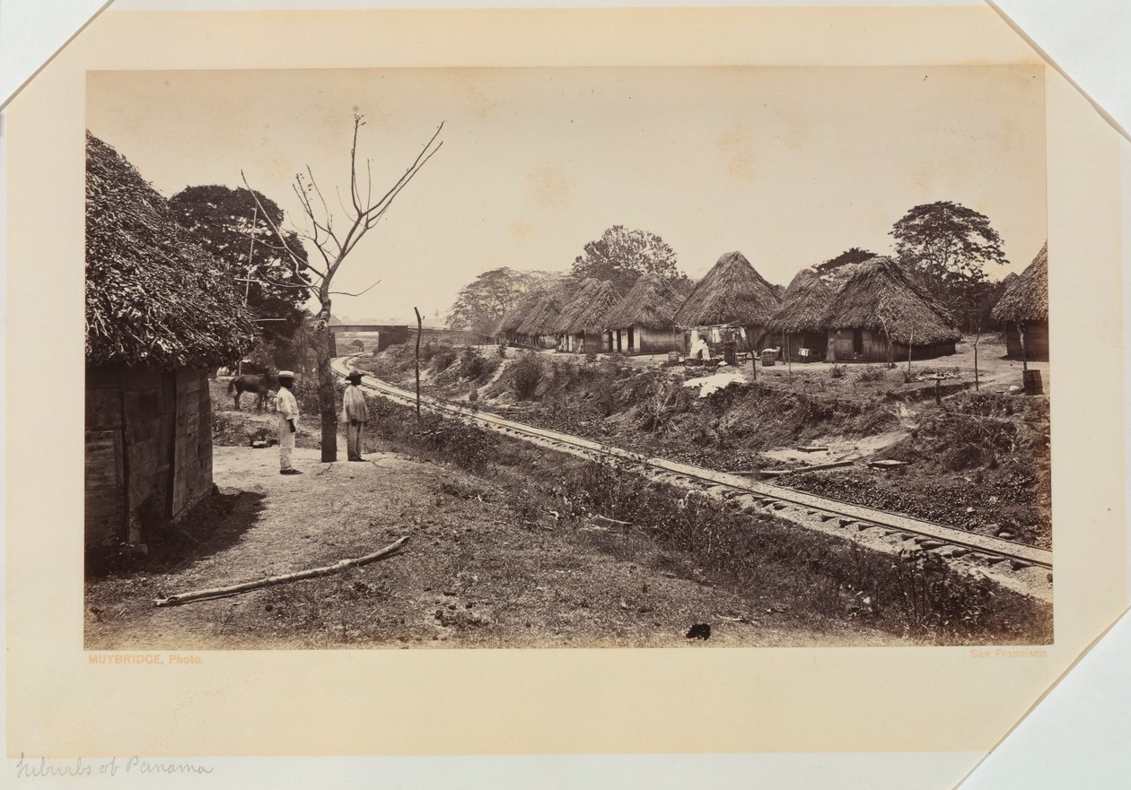 Suburbs of Panama by Eadweard Muybridge
