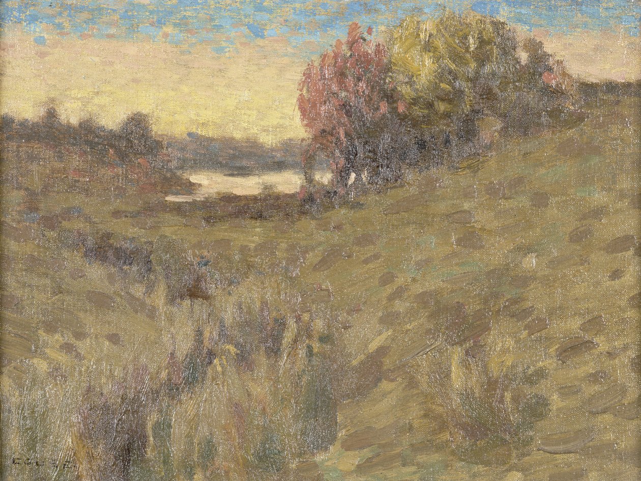 Northwest Landscape with Lake by Eanger Irving Couse