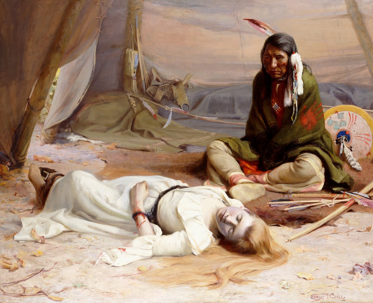 The Captive by Eanger Irving Couse