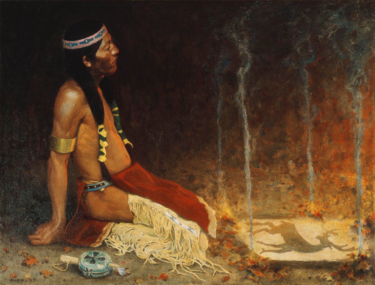 The Conjurer by Eanger Irving Couse