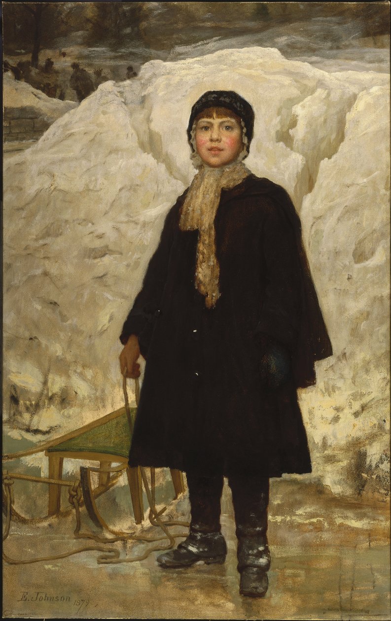 Portrait of a Child by Eastman Johnson