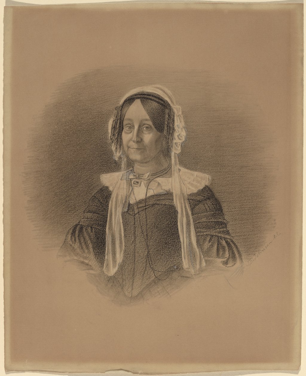 Portrait of an Old Woman by Eastman Johnson