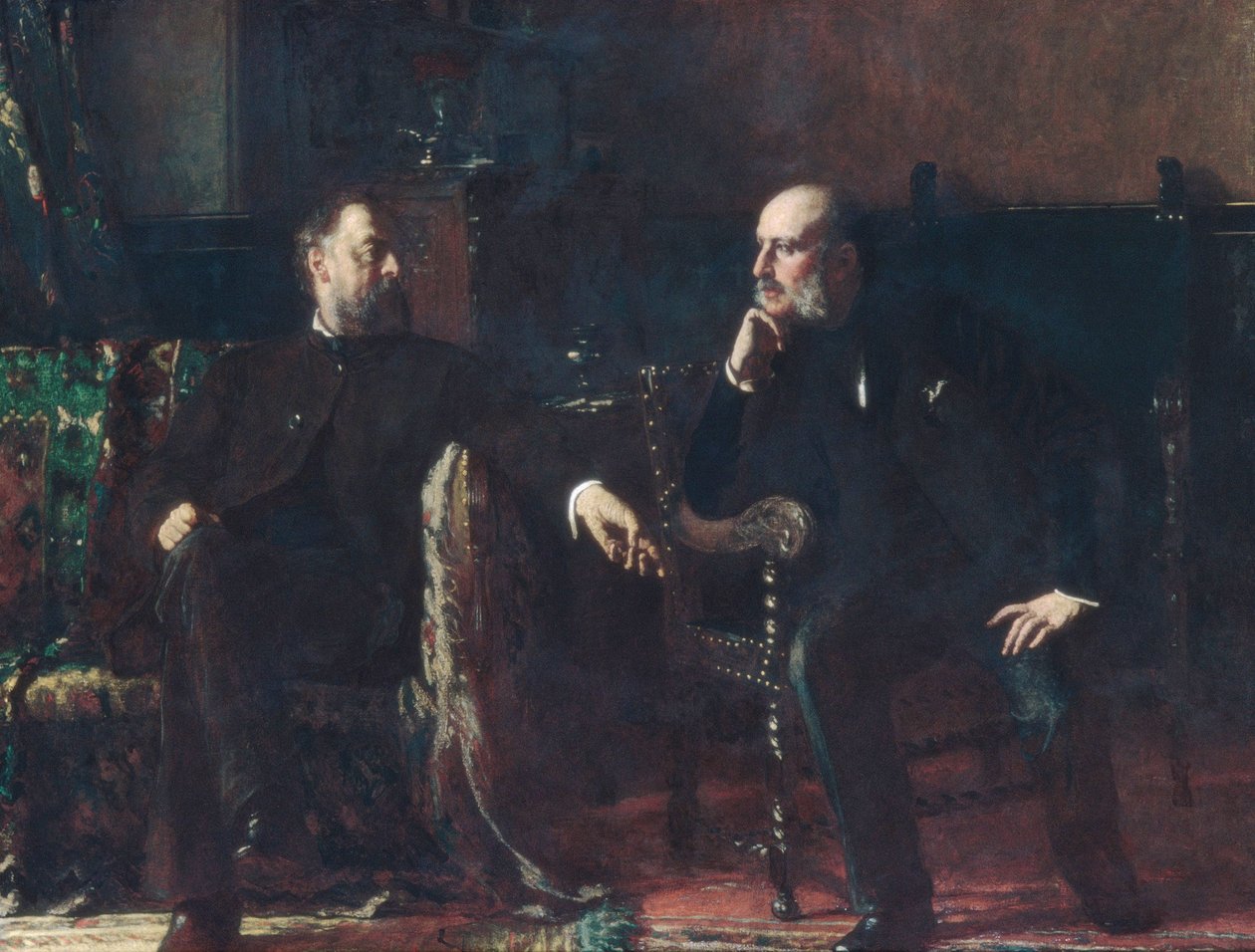 The Funding Bill by Eastman Johnson