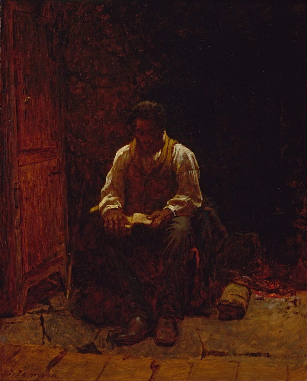 The Lord Is My Shepherd by Eastman Johnson