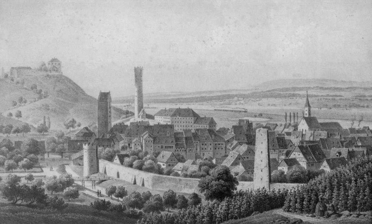 Ravensburg from the Northeast by Eberhard Emminger