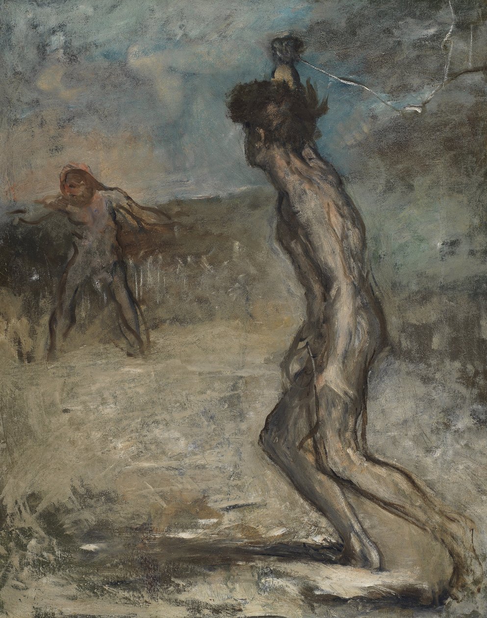 David and Goliath, c.1857 by Edgar Degas