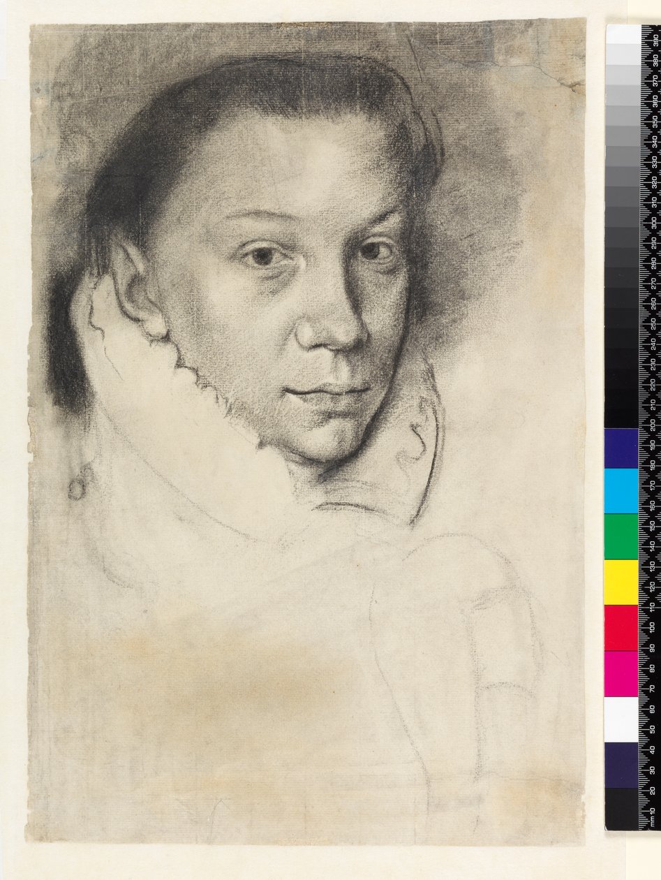Elizabeth de Valois (after Anthonis Mor or Moro) by Edgar Degas