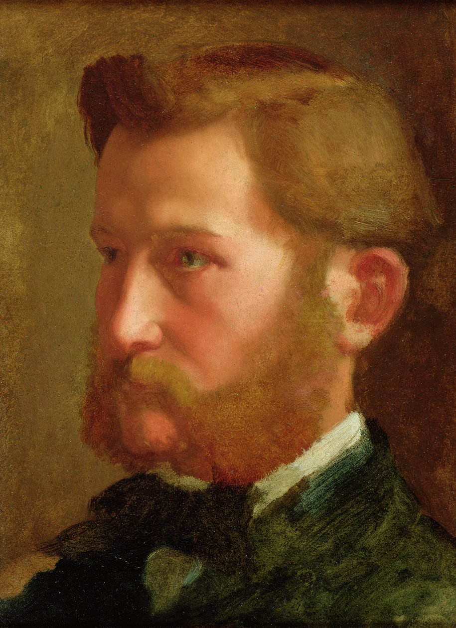 Portrait of Paul Vapincon by Edgar Degas