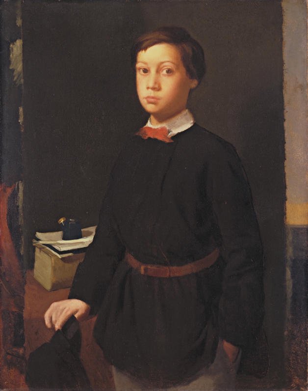 Portrait of Rene de Gas 1845-1926 by Edgar Degas
