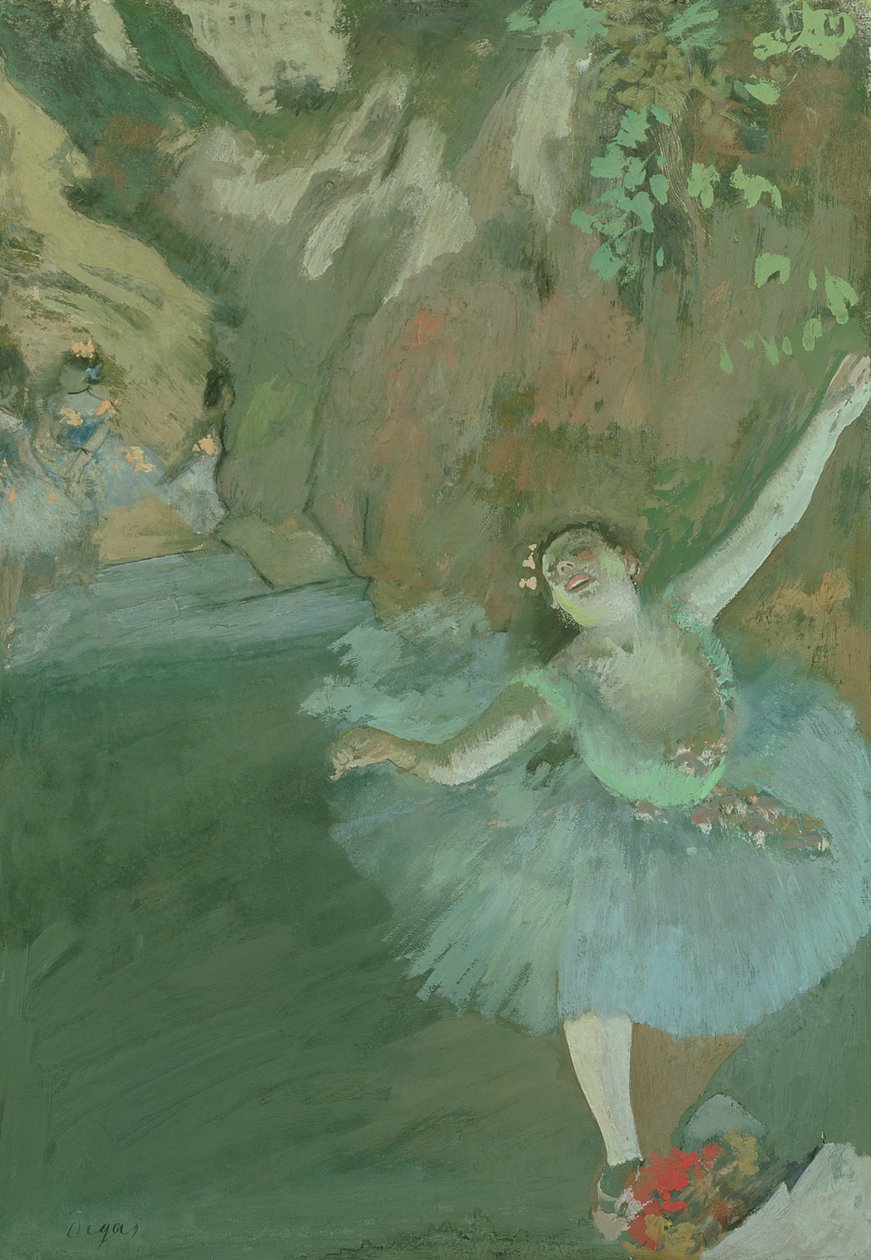 The Bow of the Star, c.1880 by Edgar Degas