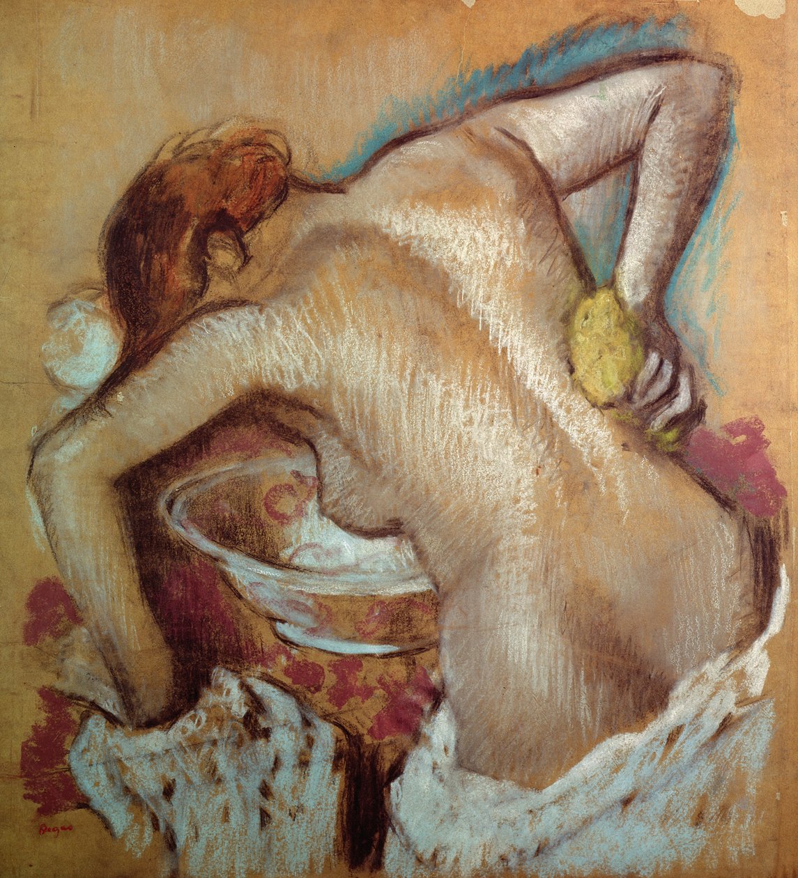 Woman at Her Toilet, c.1894 by Edgar Degas