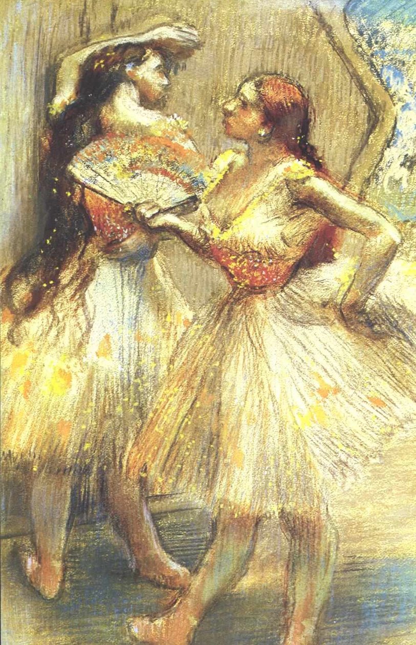 Two Dancers by Edgar Degas