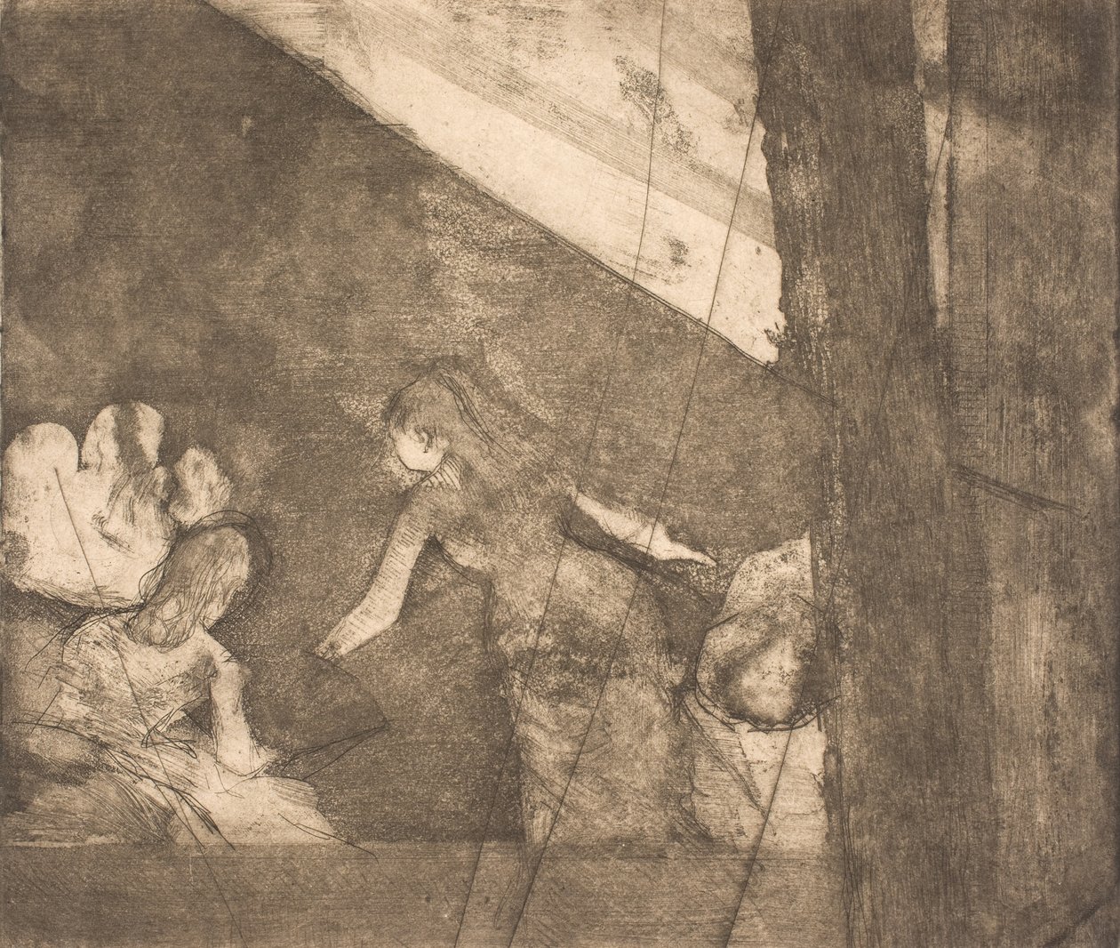 At the Ambassadors by Edgar Degas