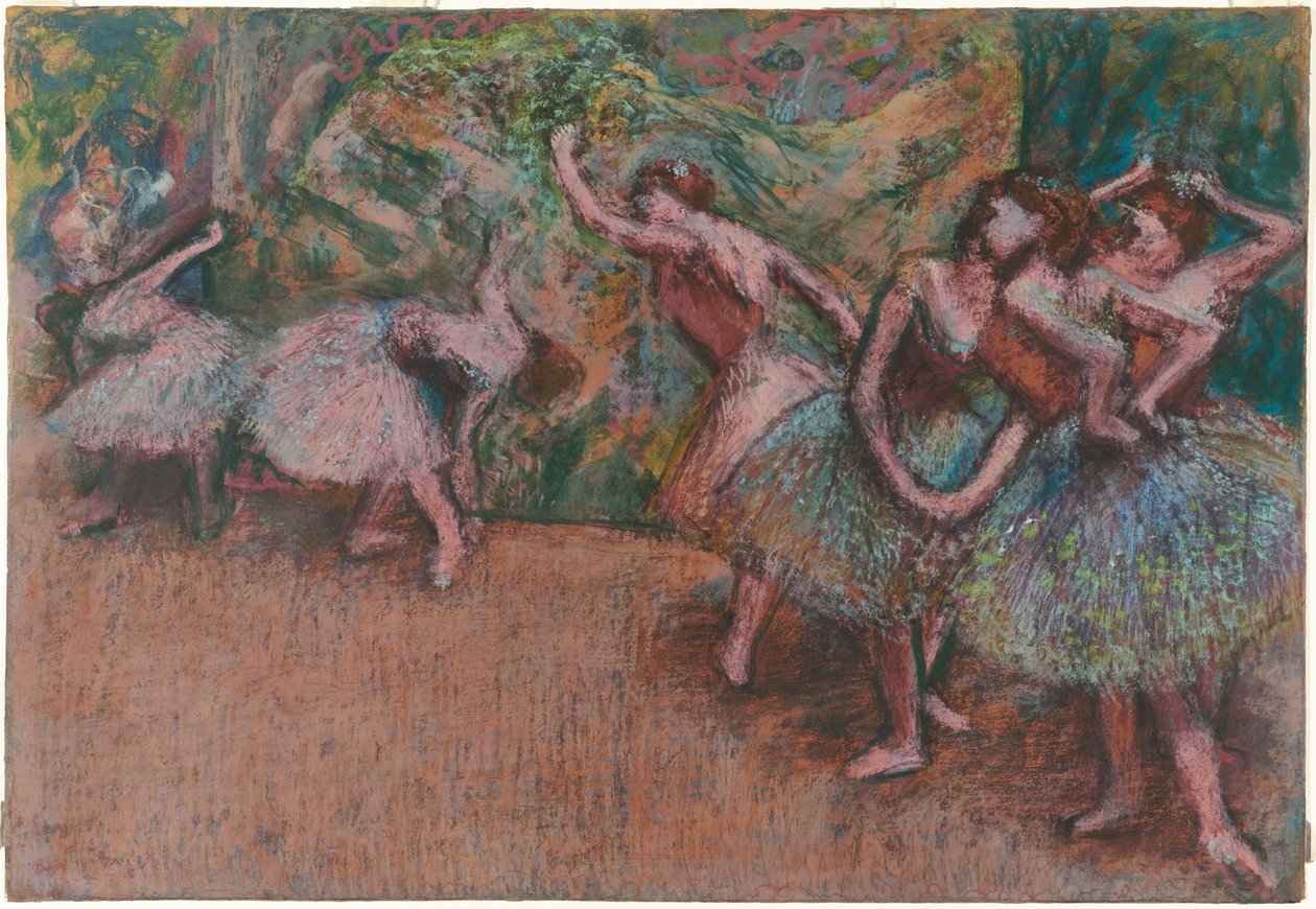 Ballet Scene, c. 1907 by Edgar Degas
