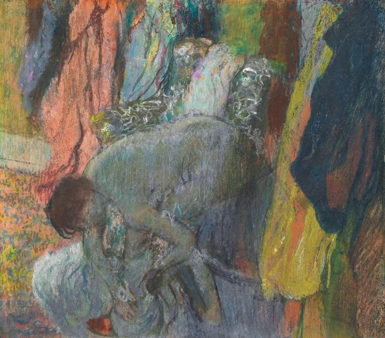 Woman Drying Her Feet by Edgar Degas