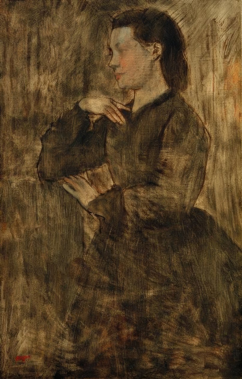 Portrait of a Woman by Edgar Degas