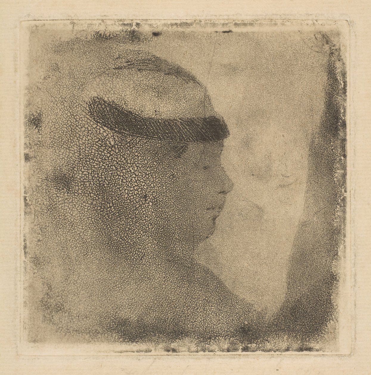 Head of a Woman in Profile, 1879-80 by Edgar Degas