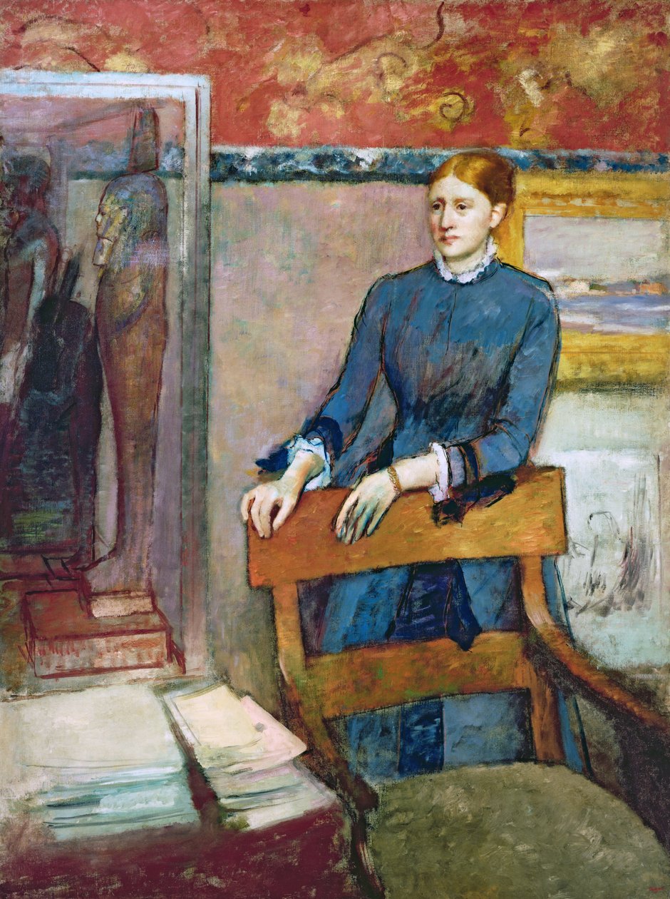 Helene Rouart in her Father