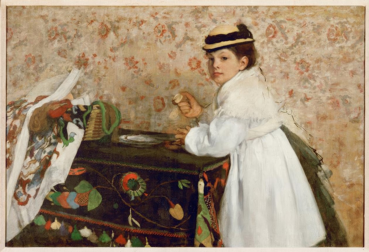 Hortense Valpincon by Edgar Degas