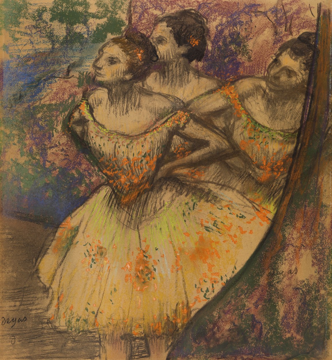 The Three Dancers by Edgar Degas