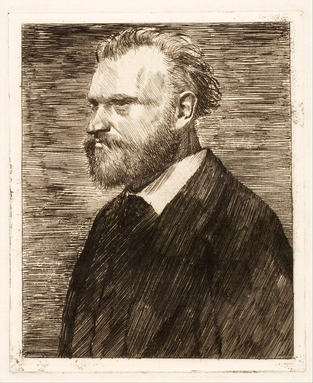 Portrait of Edouard Manet by Edgar Degas