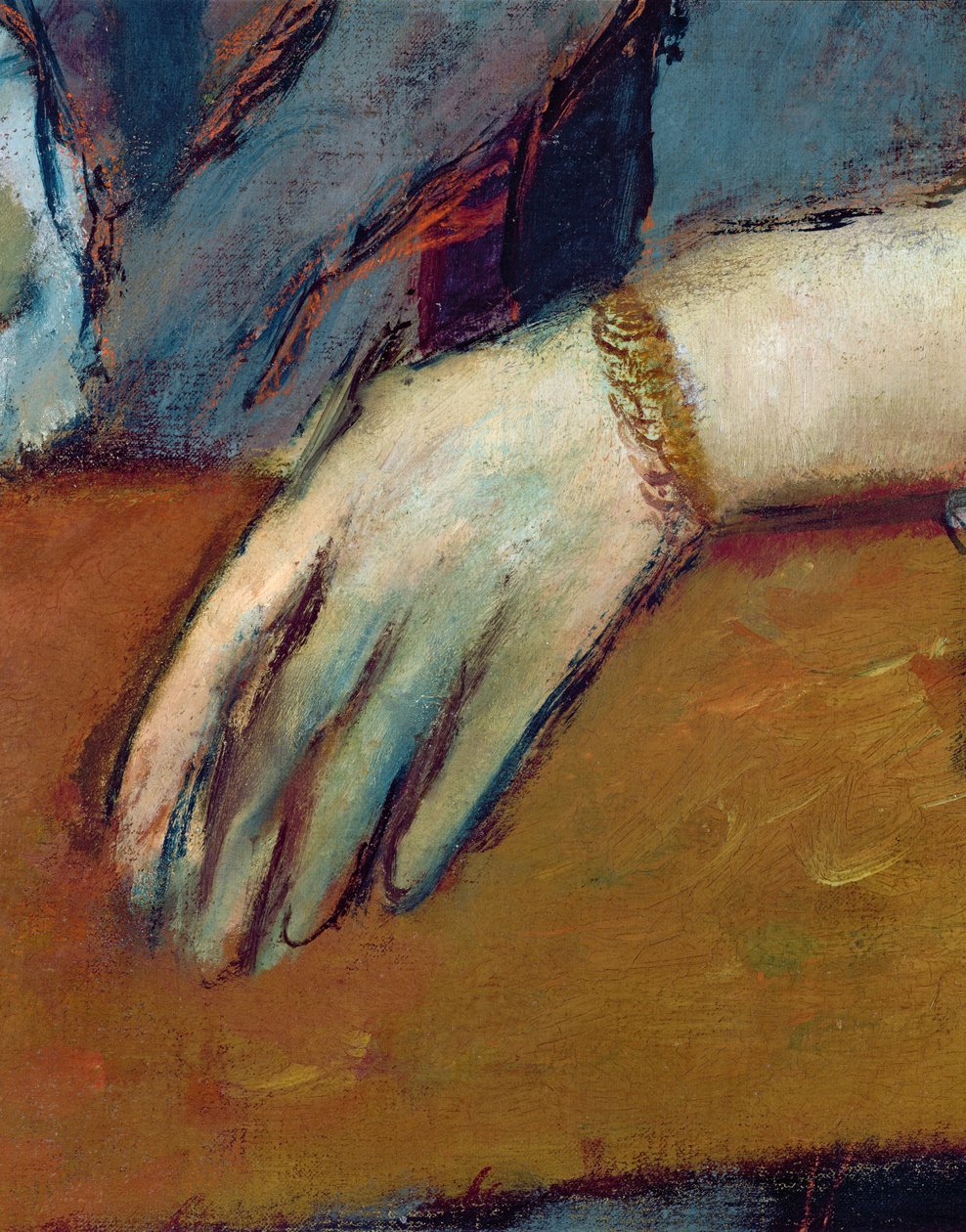 Portrait of Helene Rouart (detail) by Edgar Degas