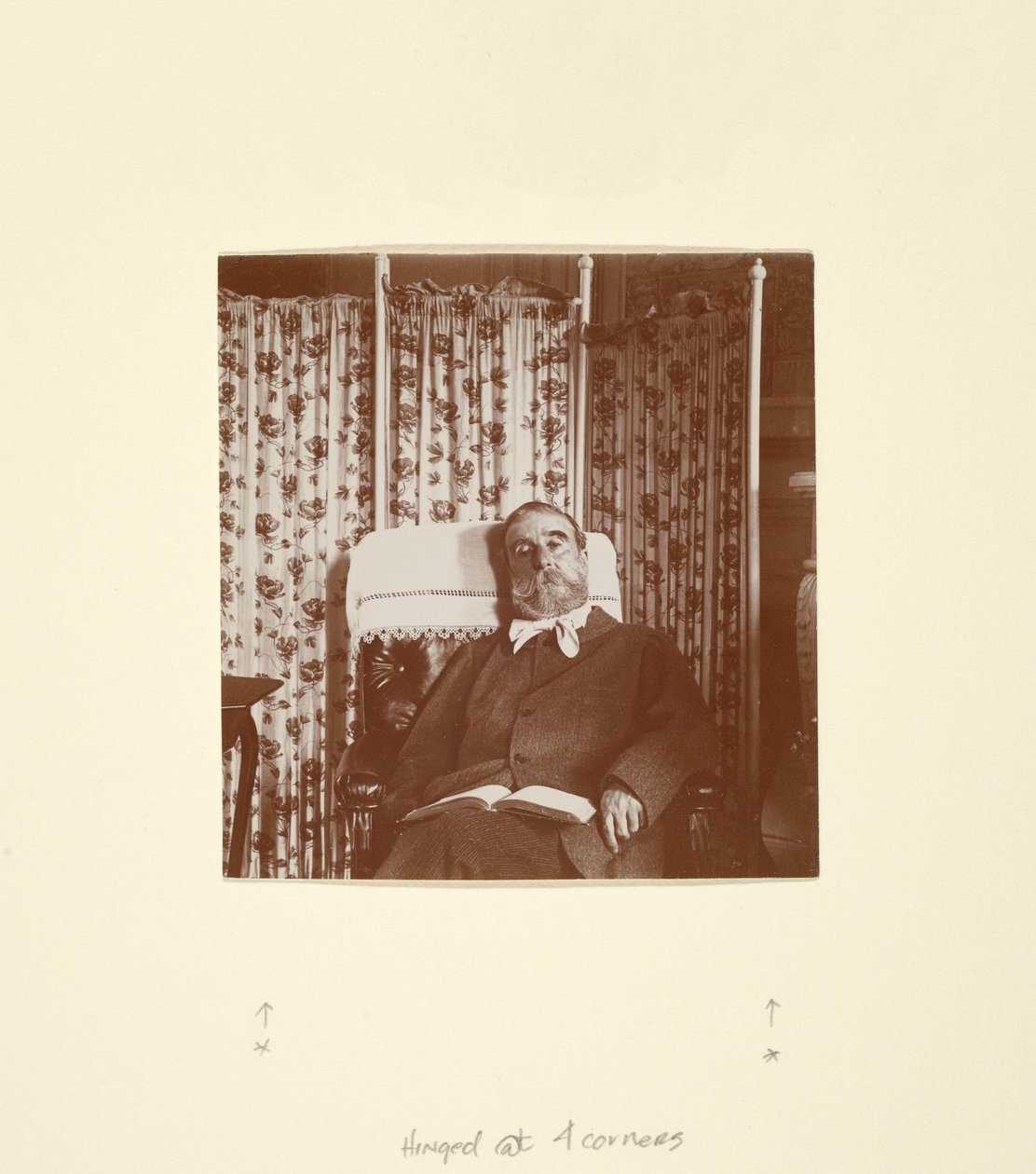 Portrait of Ludovic Halévy by Edgar Degas