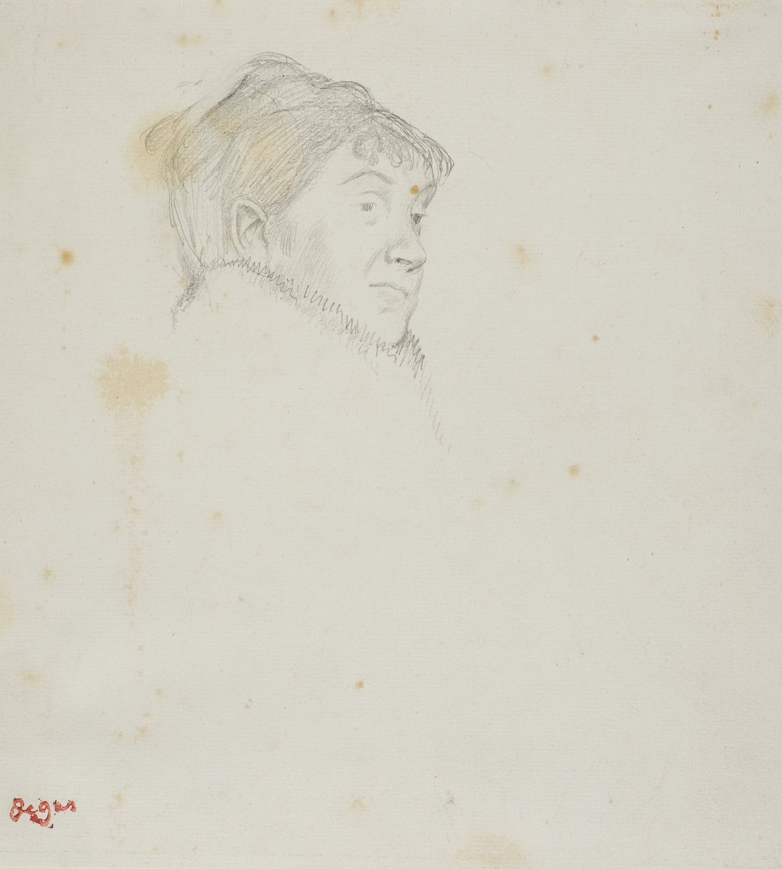 Portrait of Madame Dietz-Monnin by Edgar Degas