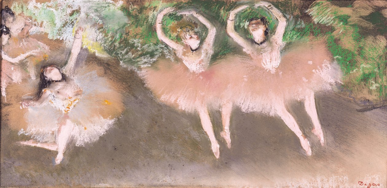Ballet Scene by Edgar Degas