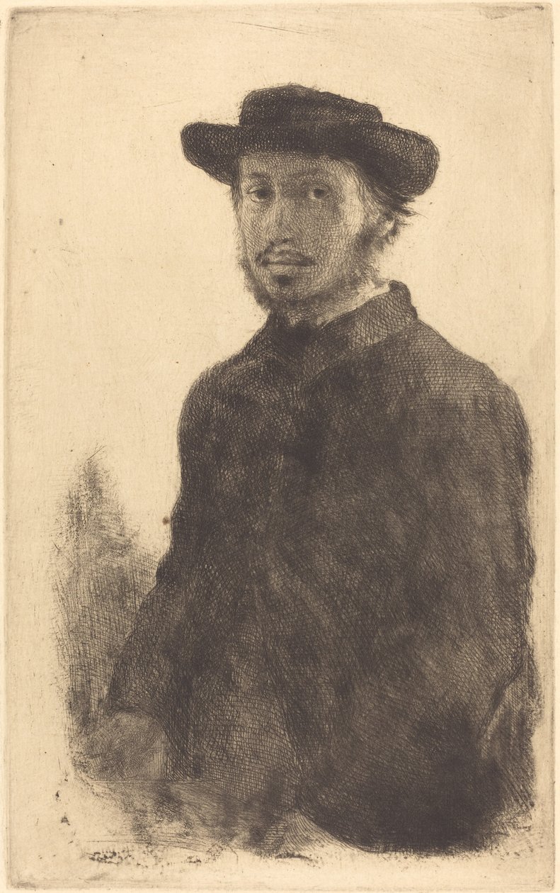 Self-Portrait (Edgar Degas, by himself) by Edgar Degas