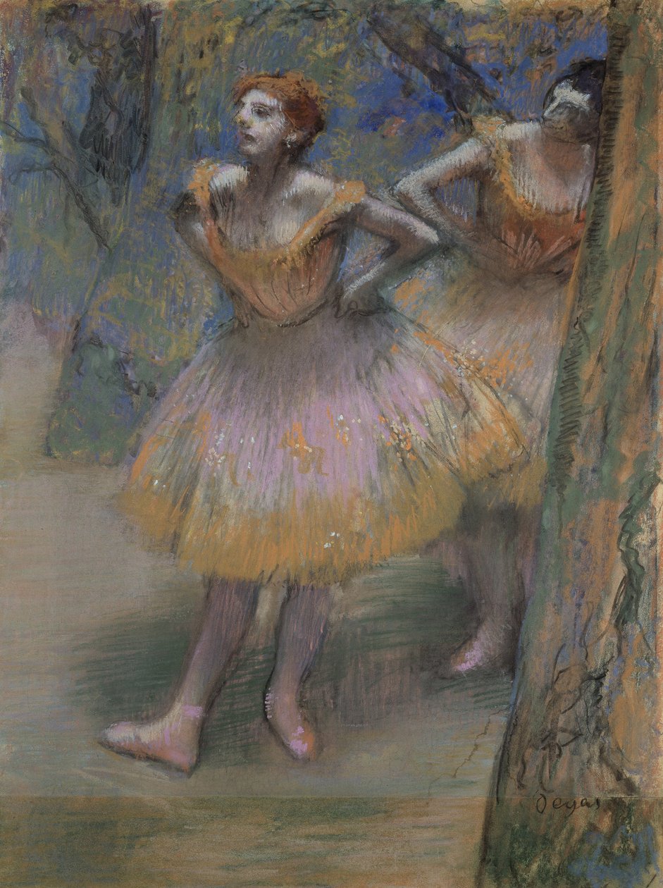 Two Dancers by Edgar Degas
