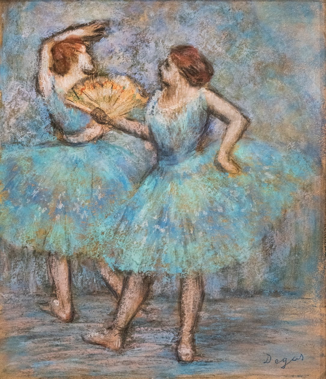 Two Dancers by Edgar Degas