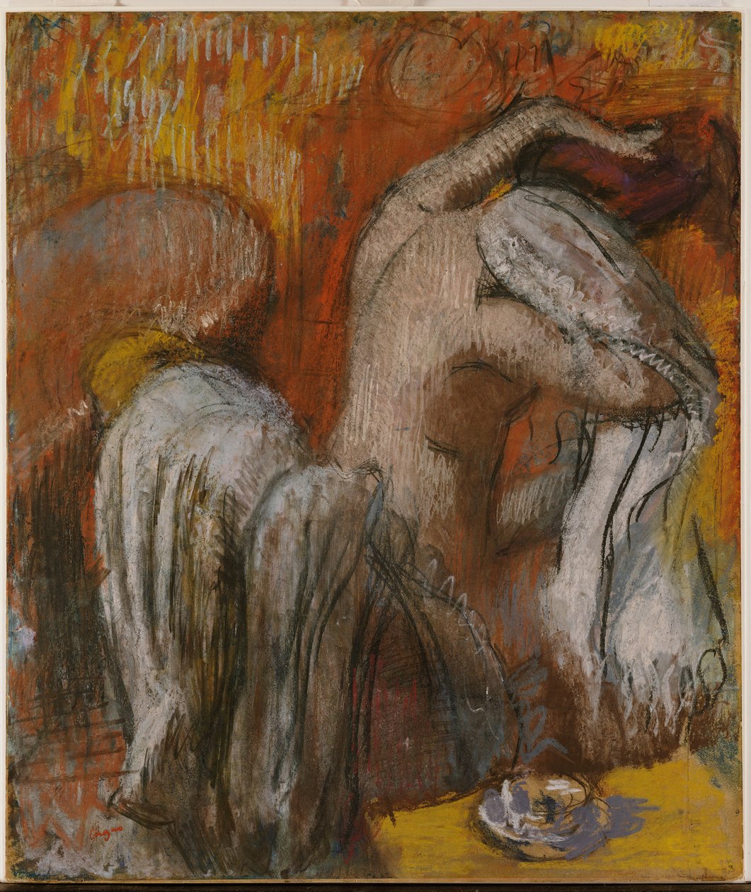 Woman Drying Herself by Edgar Degas