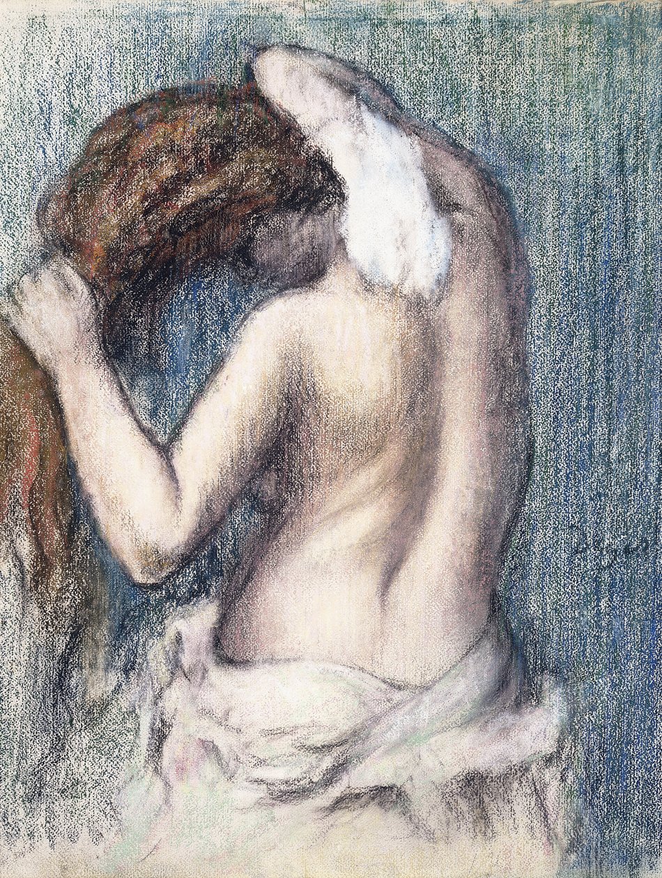 Woman Drying Herself by Edgar Degas