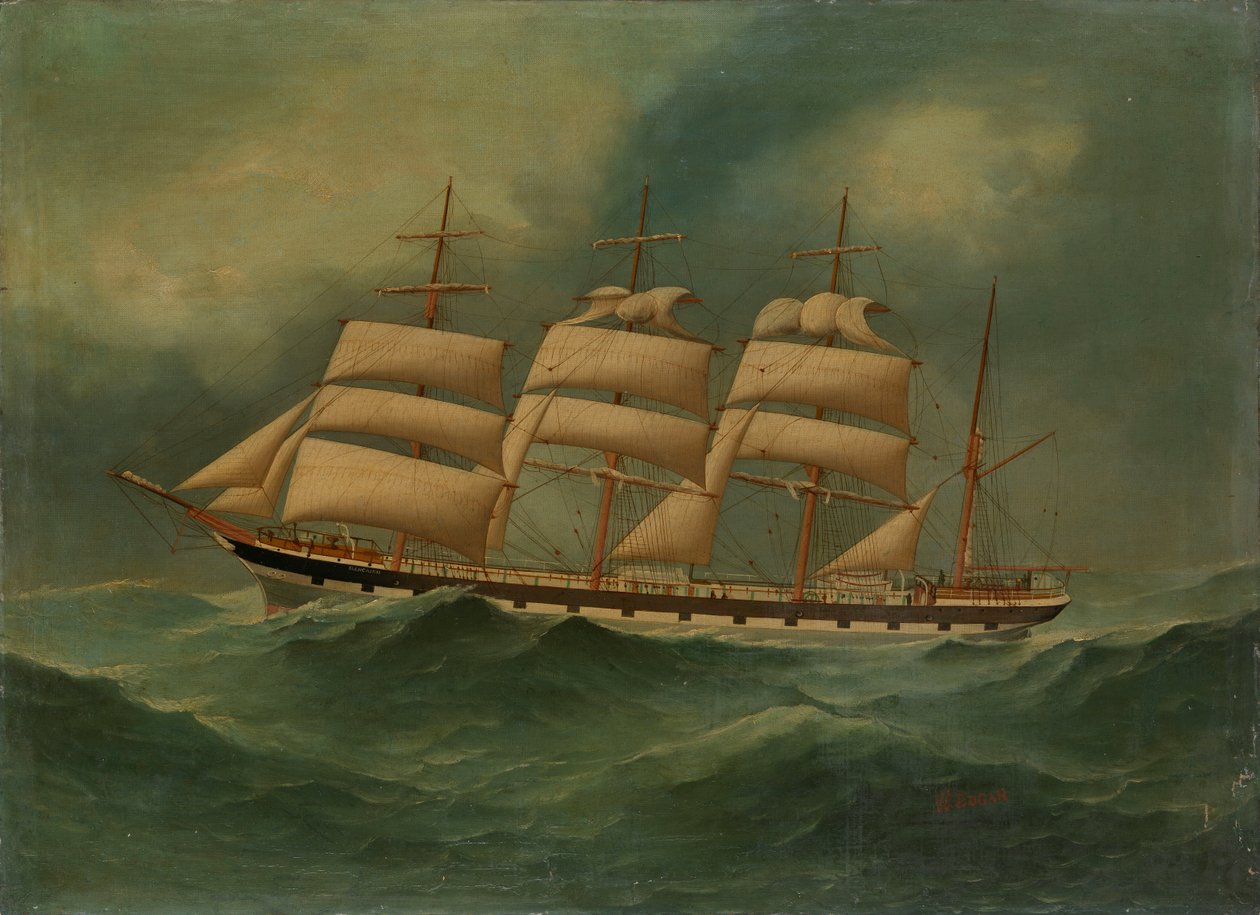 The Ship Glencairn, 20th Century by Edgar William