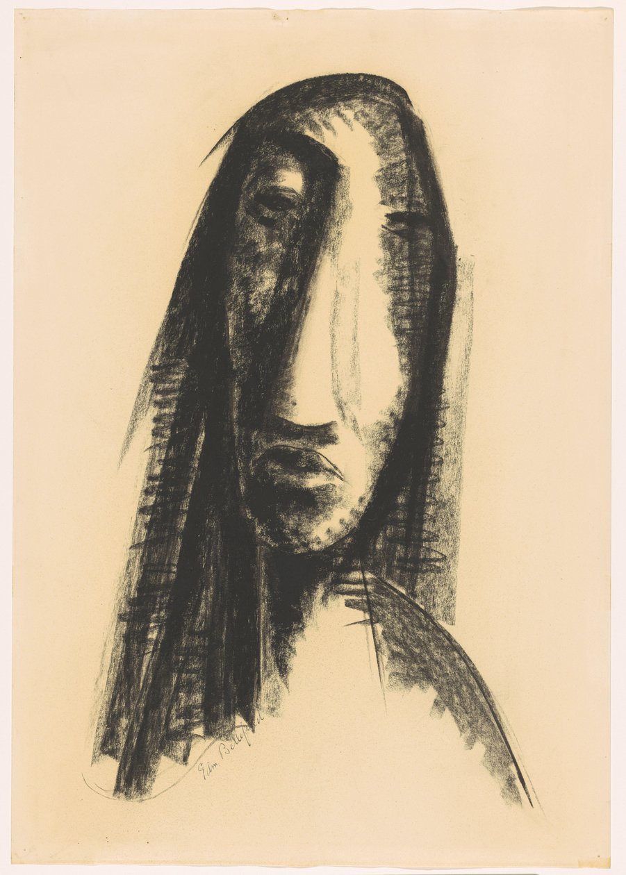 Face of a Woman by Edm. Bellefroid (signed by artist)