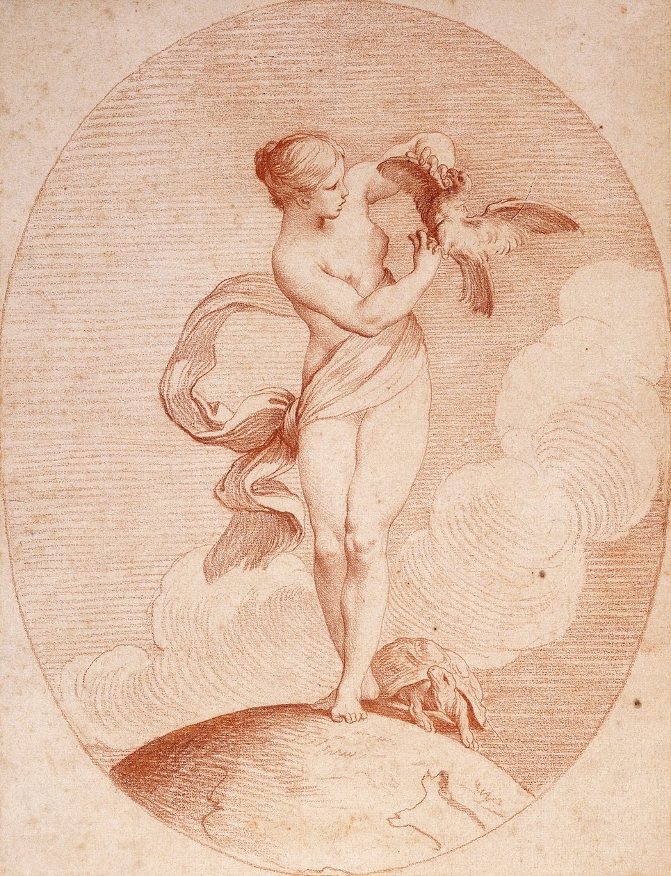 The Sense of Touch by Edmé Bouchardon