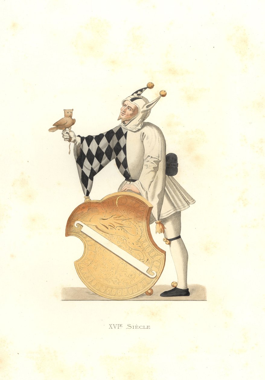 Bartklime Linck, Swiss Clown by Edmond Lechevallier Chevignard