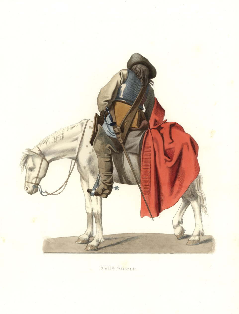 French Cavalry by Edmond Lechevallier Chevignard