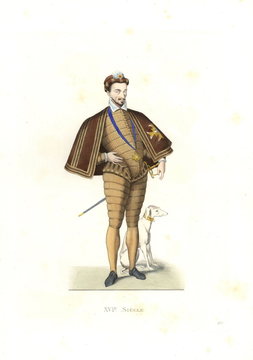 King Henry III of France by Edmond Lechevallier Chevignard