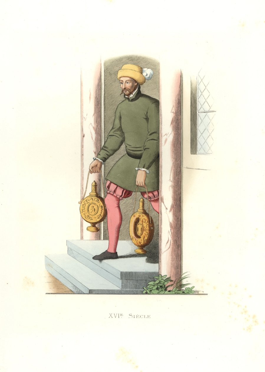 Valet, England by Edmond Lechevallier Chevignard