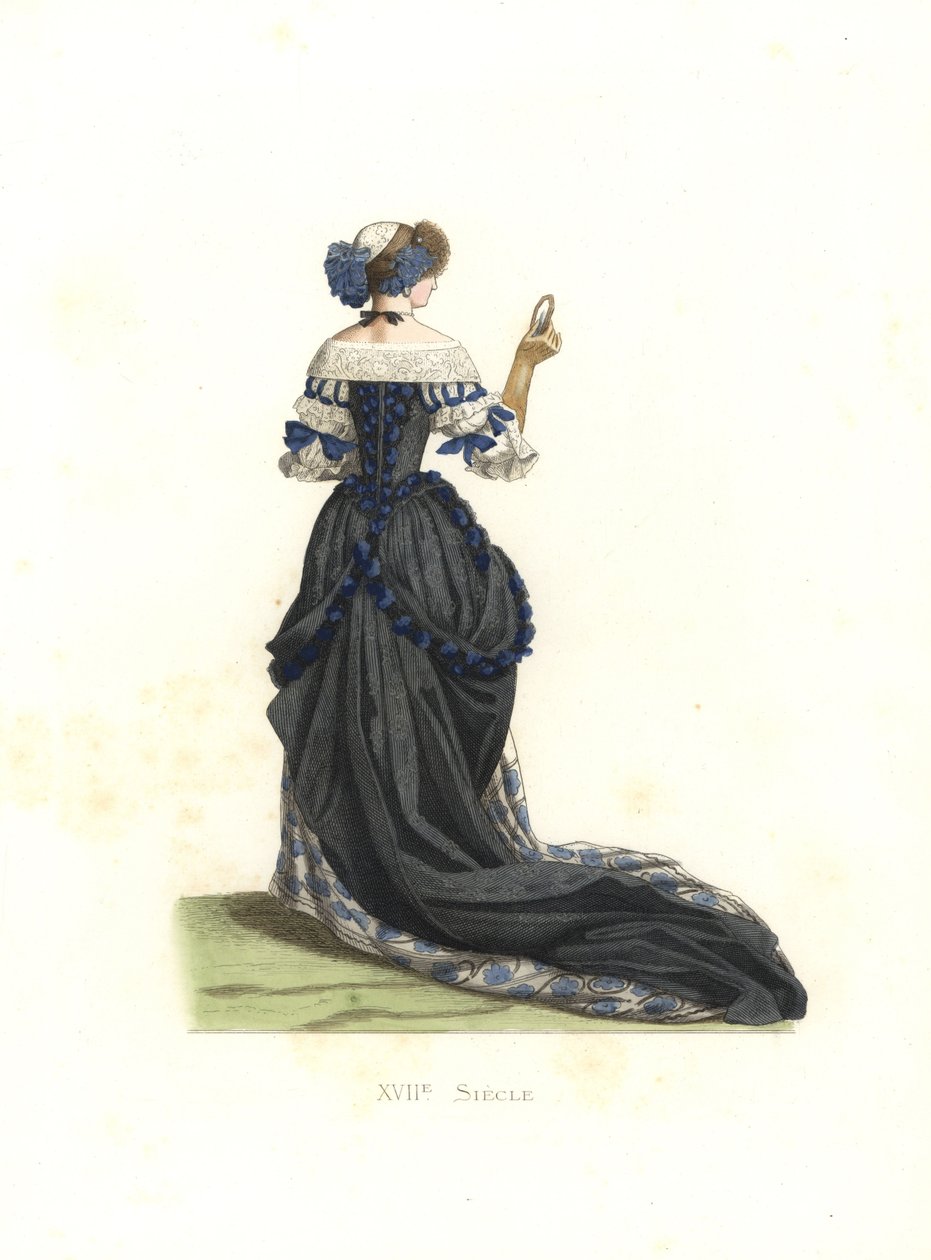 Woman in Town Costume by Edmond Lechevallier Chevignard
