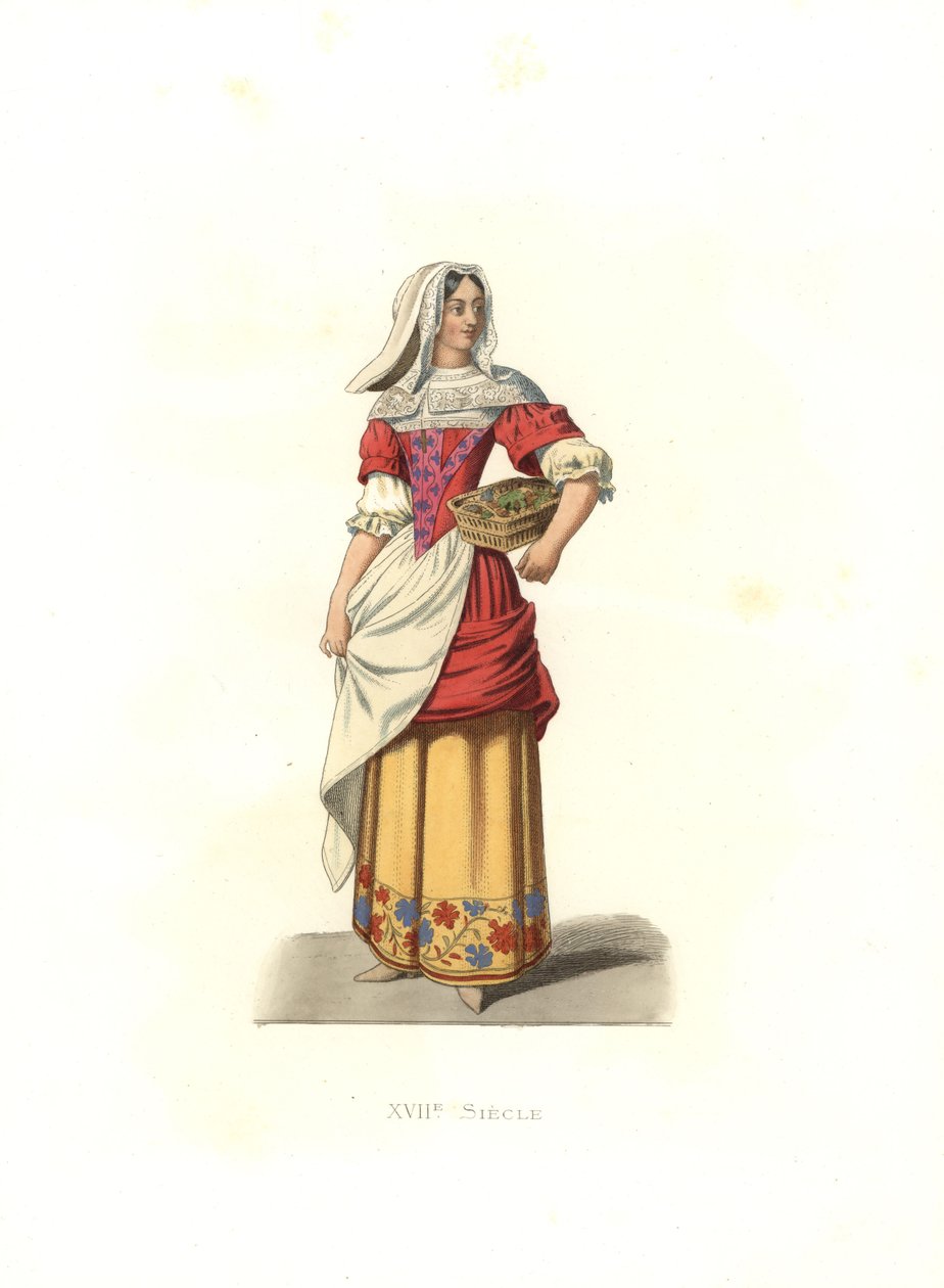 Peasant Woman, France by Edmond Lechevallier Chevignard