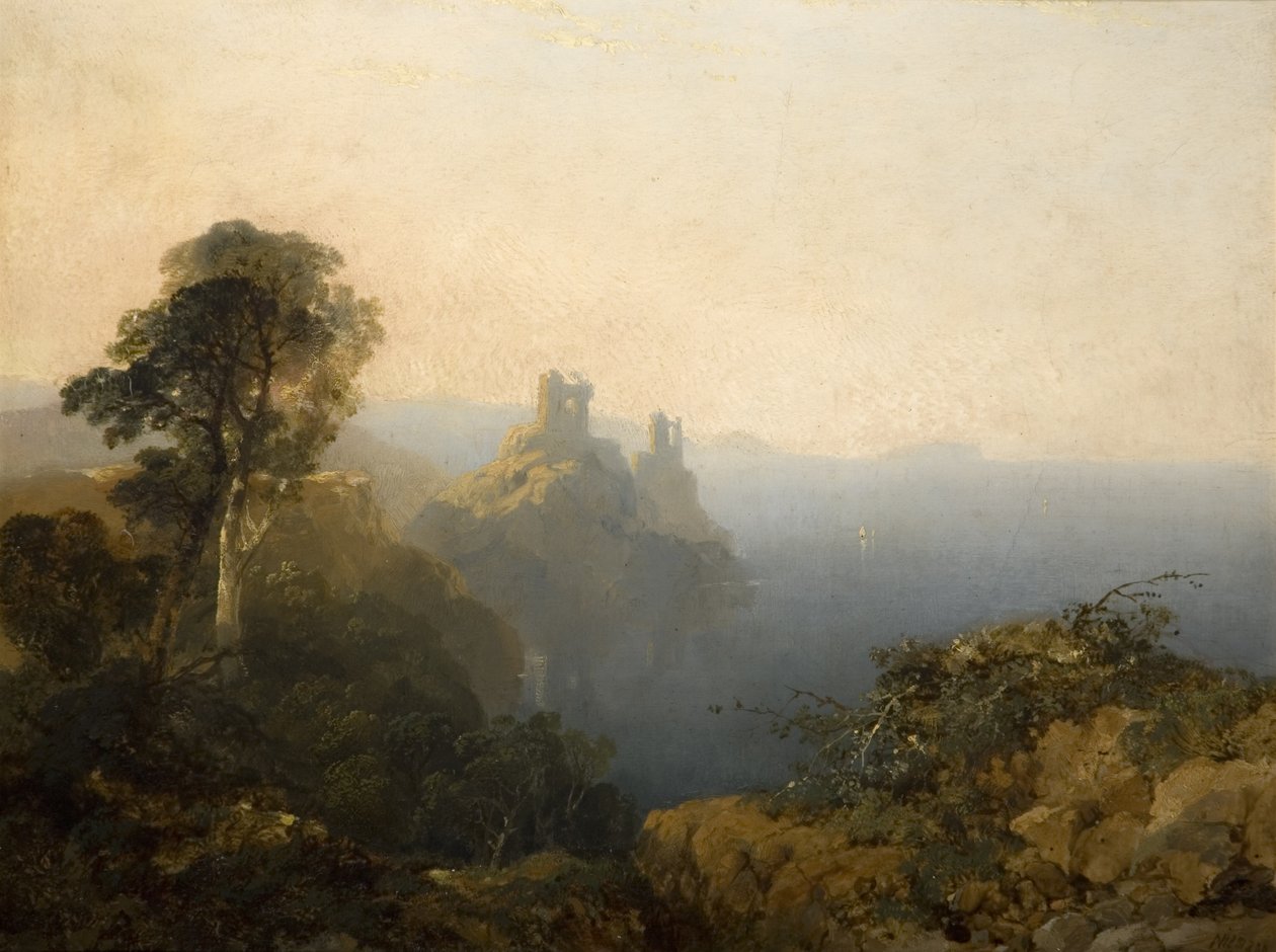 Black Castle, Wicklow by Edmund John Niemann