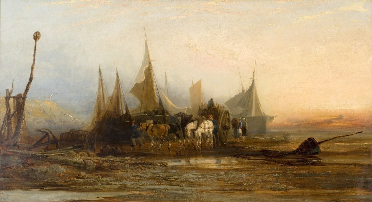 Evening on the French Coast by Edmund John Niemann