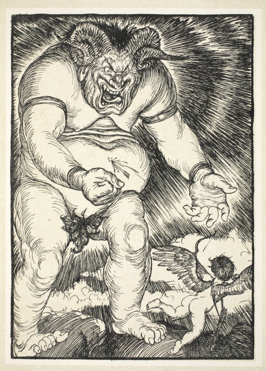 The Partian Shot, illustration from The Kaiser