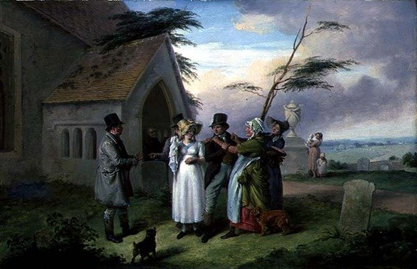 The Interrupted Wedding by Edmund Bristow