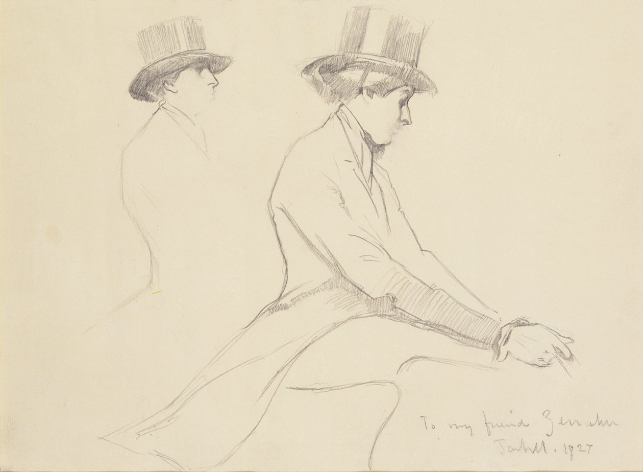 Equestrian Figures by Edmund Charles Tarbell